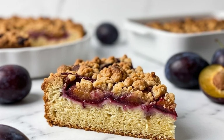 Pflaumenkuchen mit Streuseln: Saftig & Herbstlich