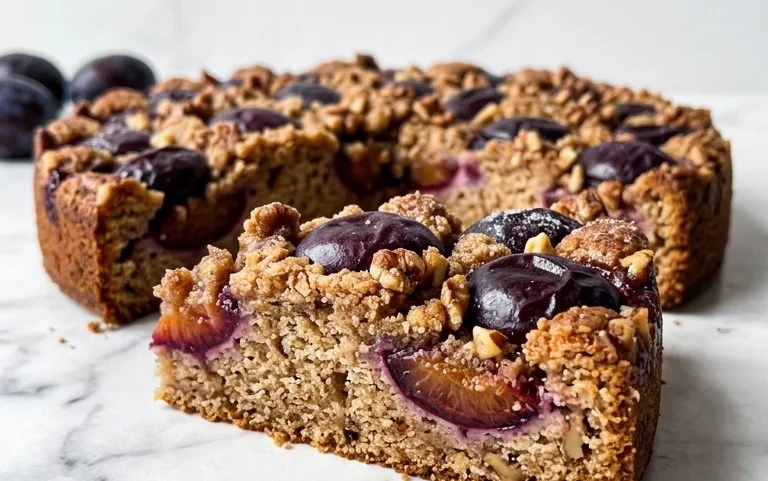 Zwetschgen-Nuss-Kuchen: Saftiger Herbstgenuss