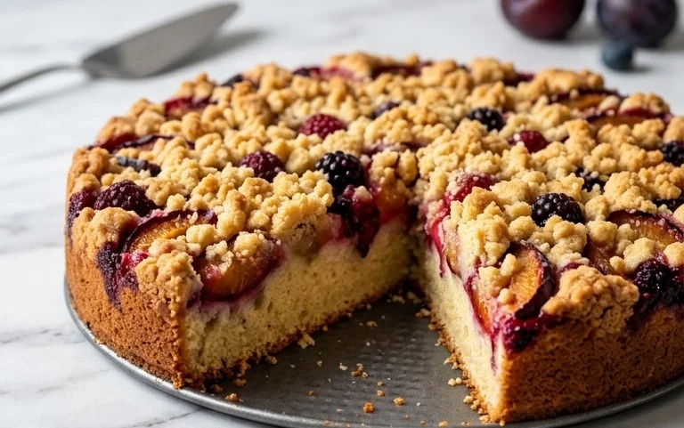 Saftiger Streuselkuchen mit Obst: Rezept-Genuss