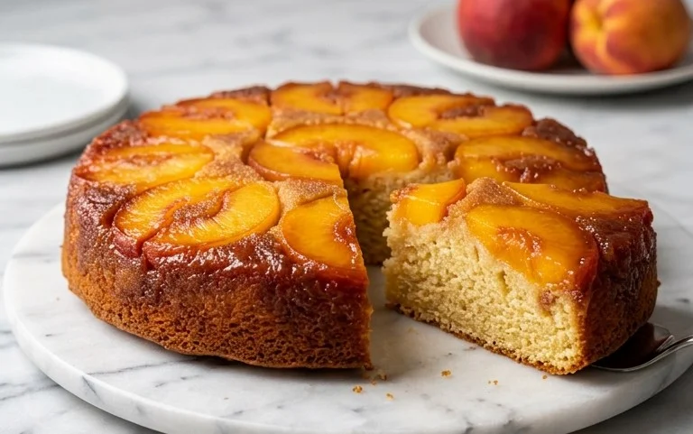 Bourbon Extract-Pfirsich-Kuchen: Herbstlicher Genuss mit Raffinesse