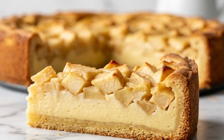 Apfelkuchen mit Vanillepudding: Süchtig machendes Rezept