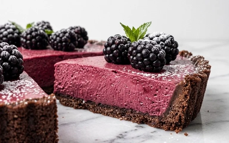 Brombeer Mousse Tarte: Himmlischer Beerensommer-Genuss
